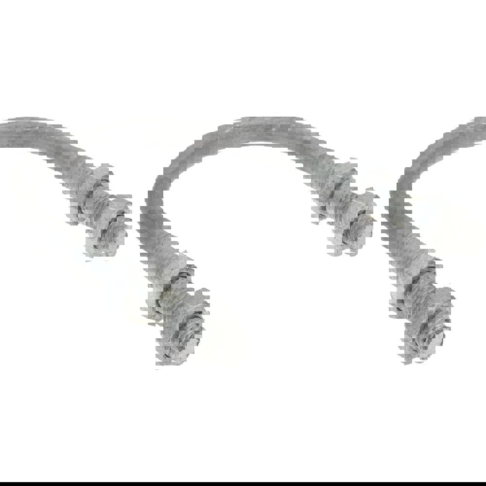 Round U-Bolt: Without Mount Plate, 1/2-13 UNC, 3